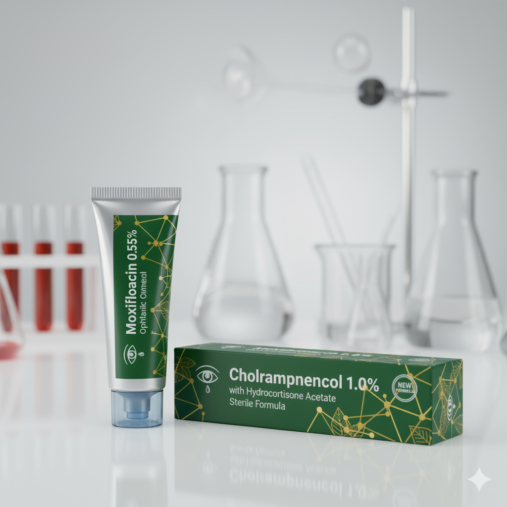 Chloramphenicol  1.0% with Hydrocortisone Acetate
